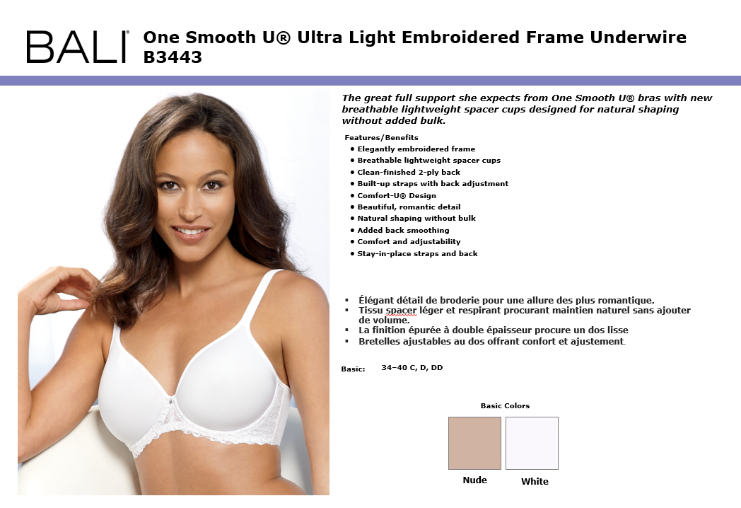 Load image in gallery, Comfort-U Perfect Curved Spacer Bra - Bali