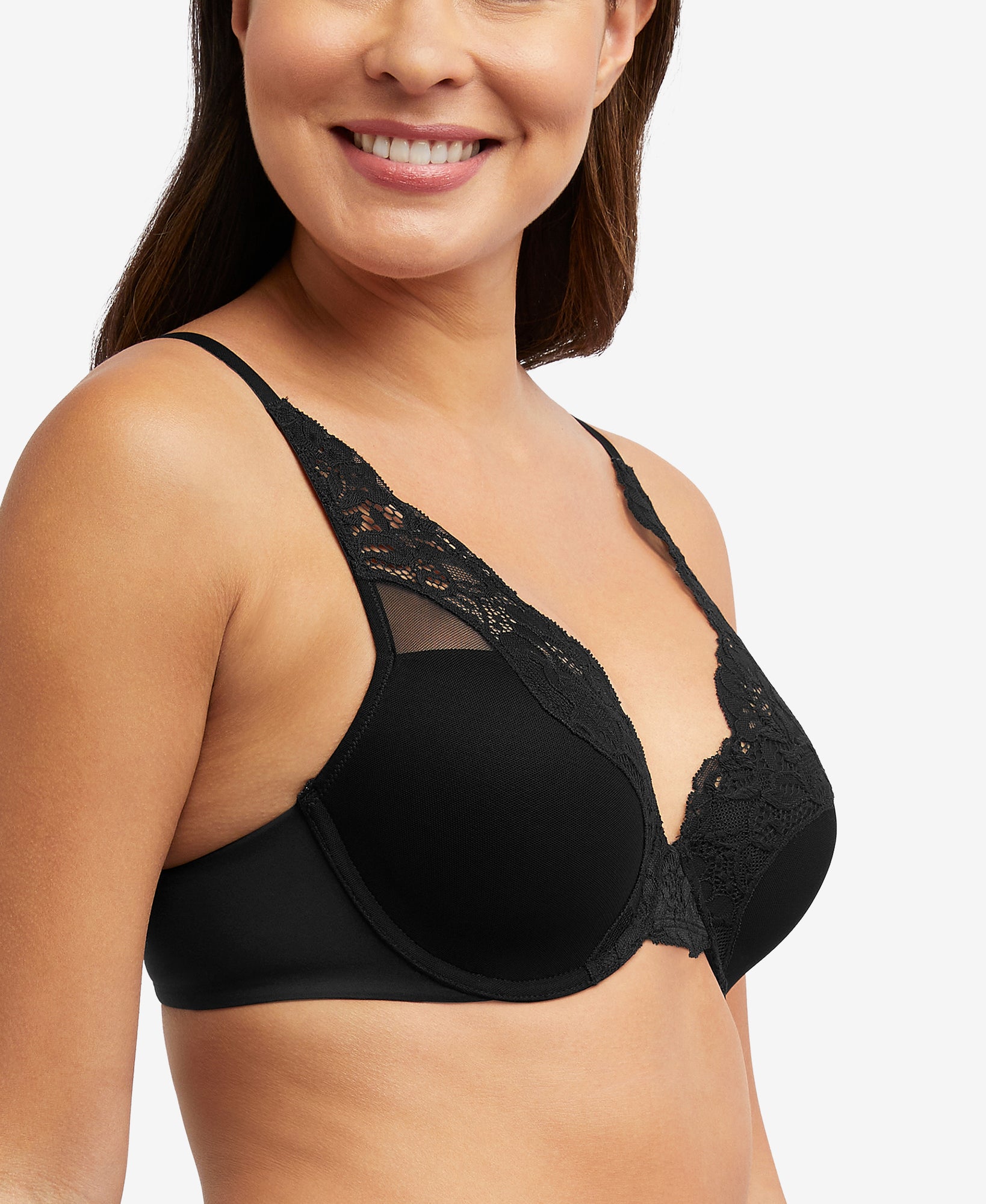 Charger l'image dans la galerie, Soutien-gorge doublé dentelle bretelles convertibles - Bali