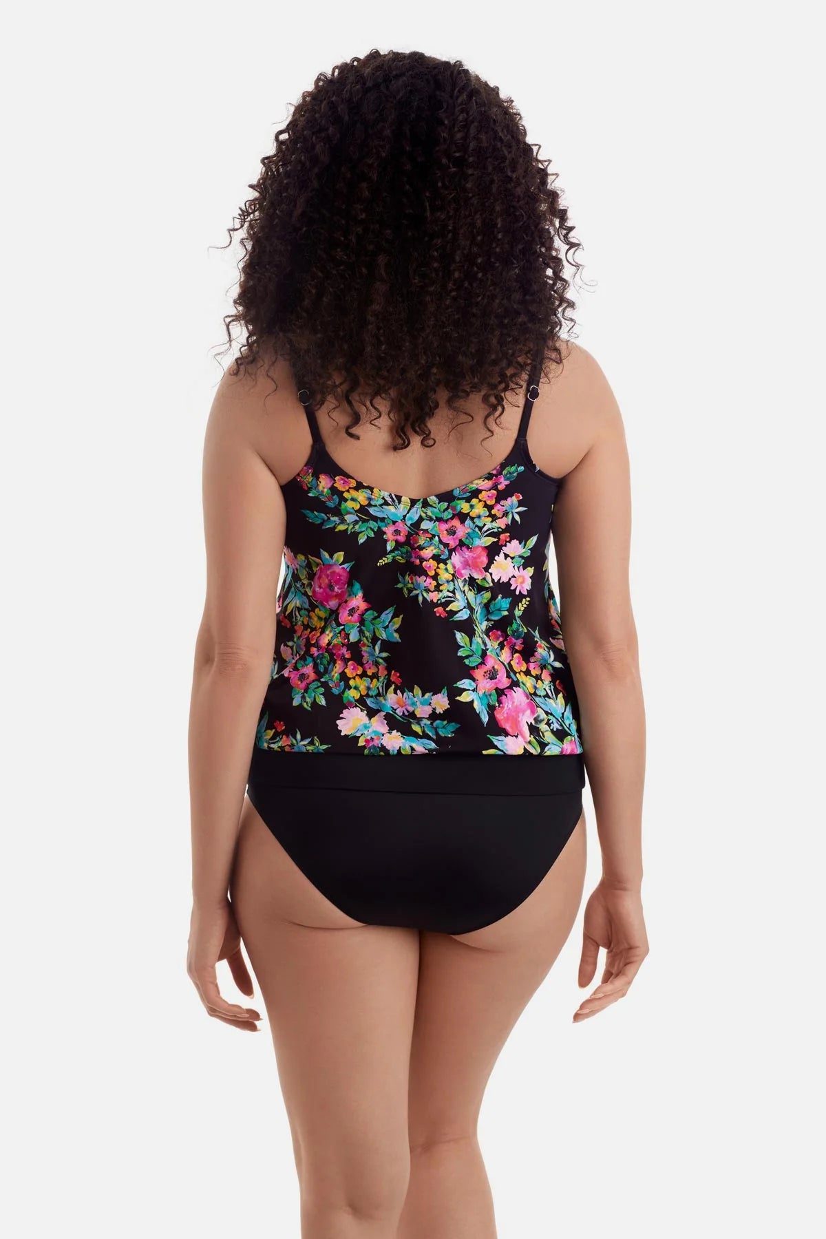 Charger l'image dans la galerie, Haut de maillot tankini blouson Blooming Beauty - Séparé