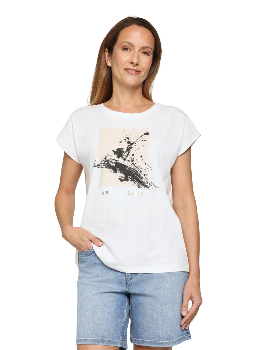 Artistic all-round T-shirt