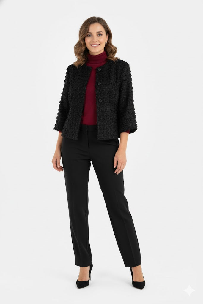Upload image to gallery, Textured Pattern Jacket - Brandtex
