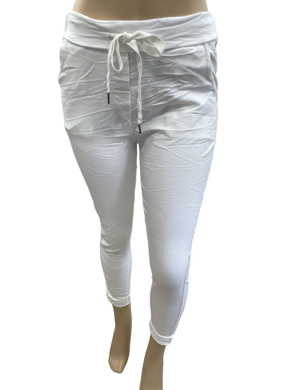 Charger l'image dans la galerie, Pantalon d'Italie orné de lurex
