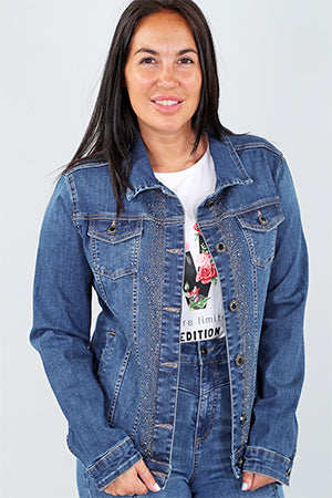 Classic rhinestone jacket - Michael Tyler