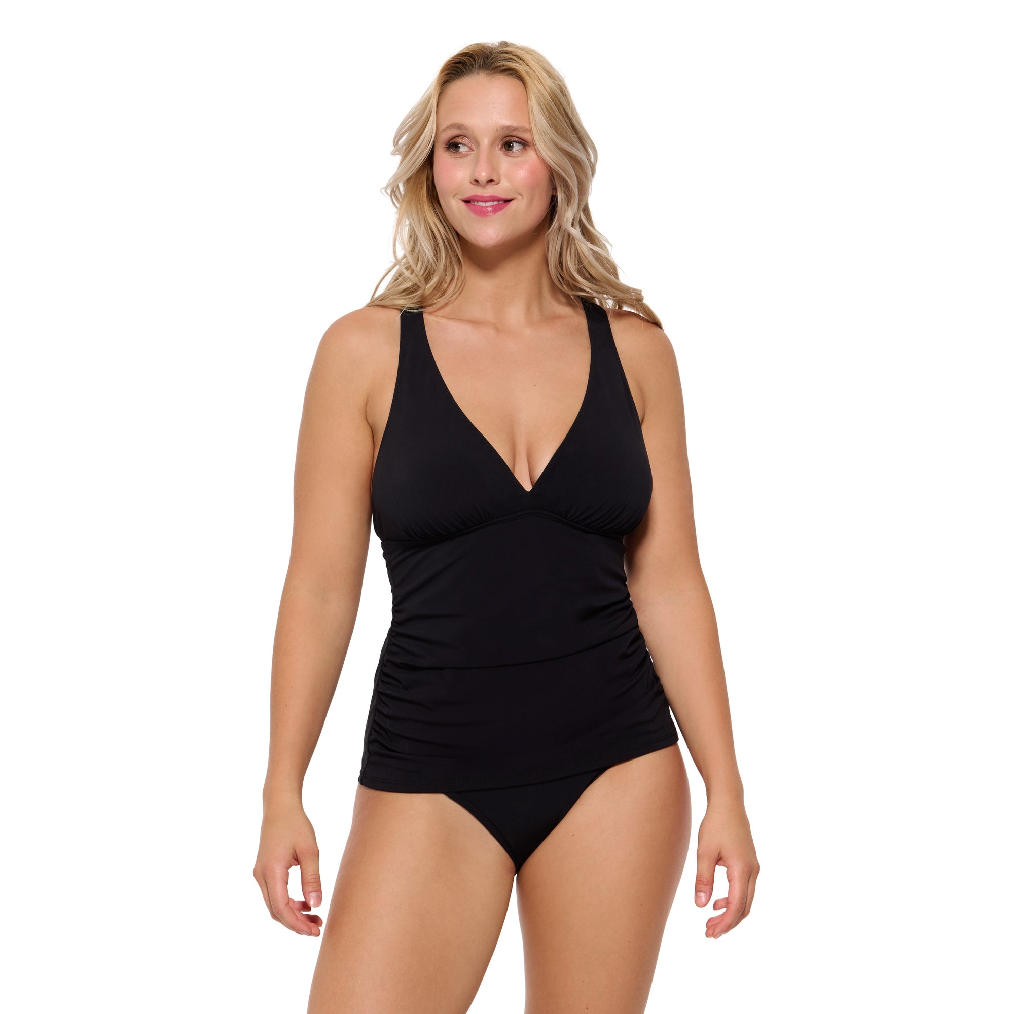 Charger l'image dans la galerie, Tankini au décolleté plongeant avec croisé à l'arrière - séparé
