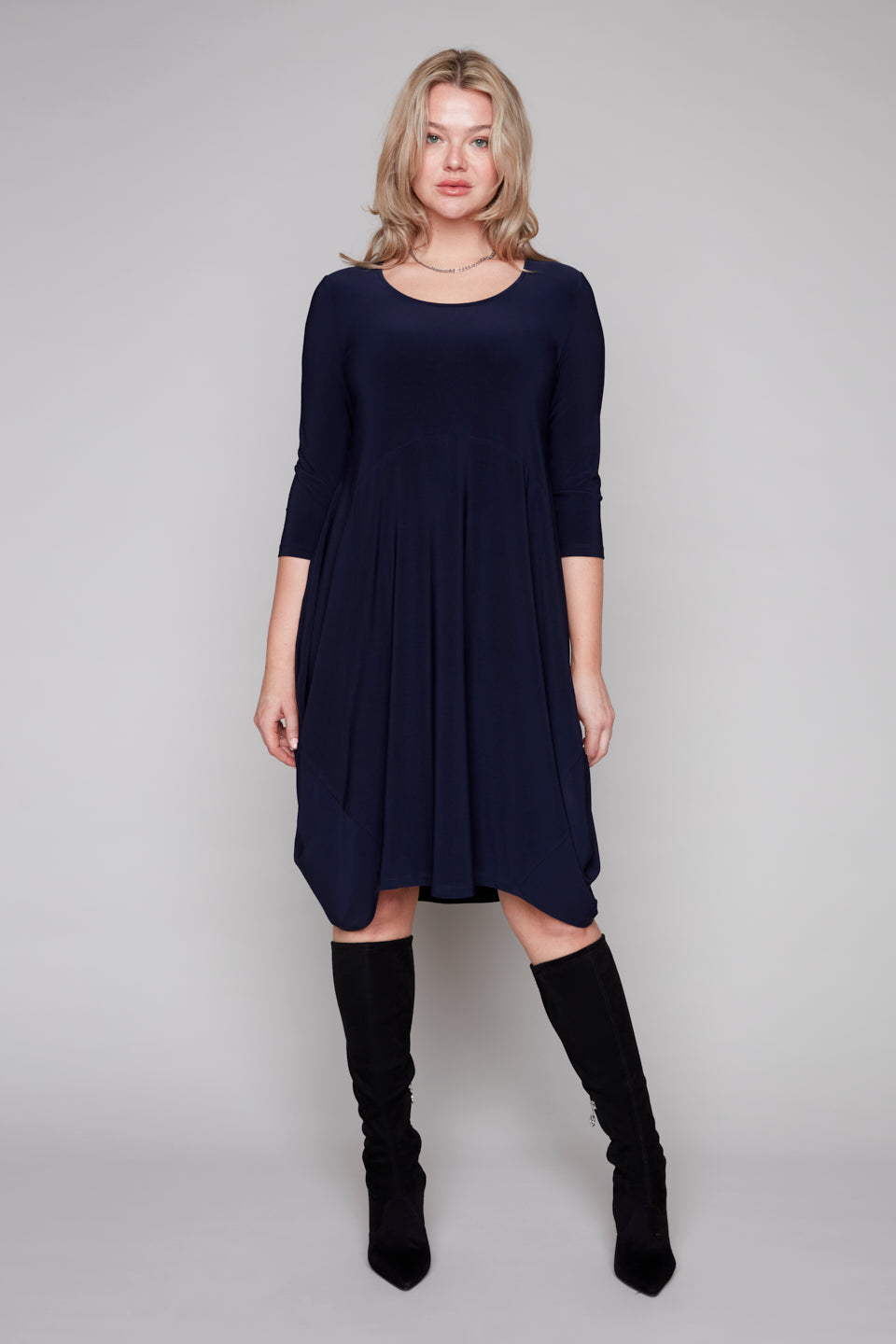 Asymmetrical paneled dress - Compli K