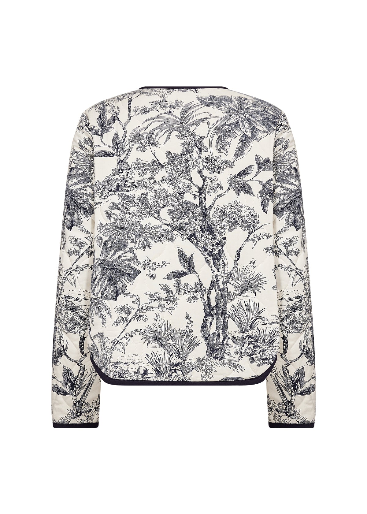 Charger l'image dans la galerie, Veste matelassée imprimée exotique - Soya Concept
