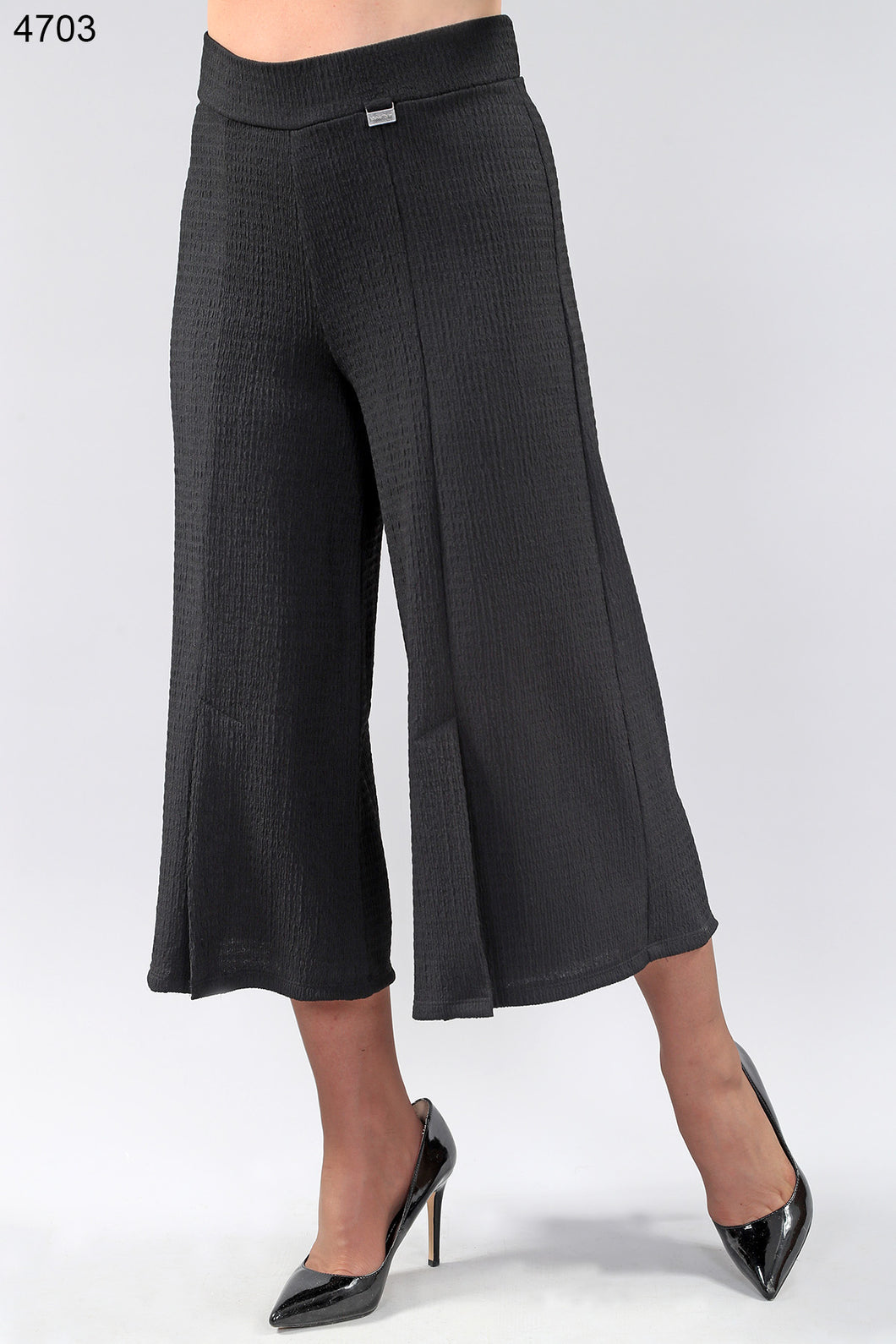 Pantalon gaucho à fente av repliée - Michael Tyler