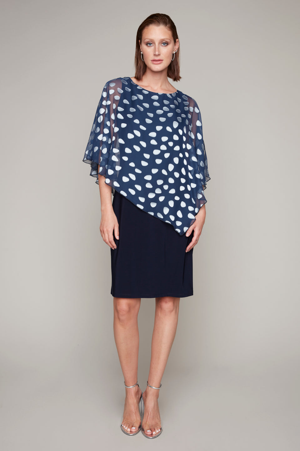 Dress with asymmetrical Top - Compli K