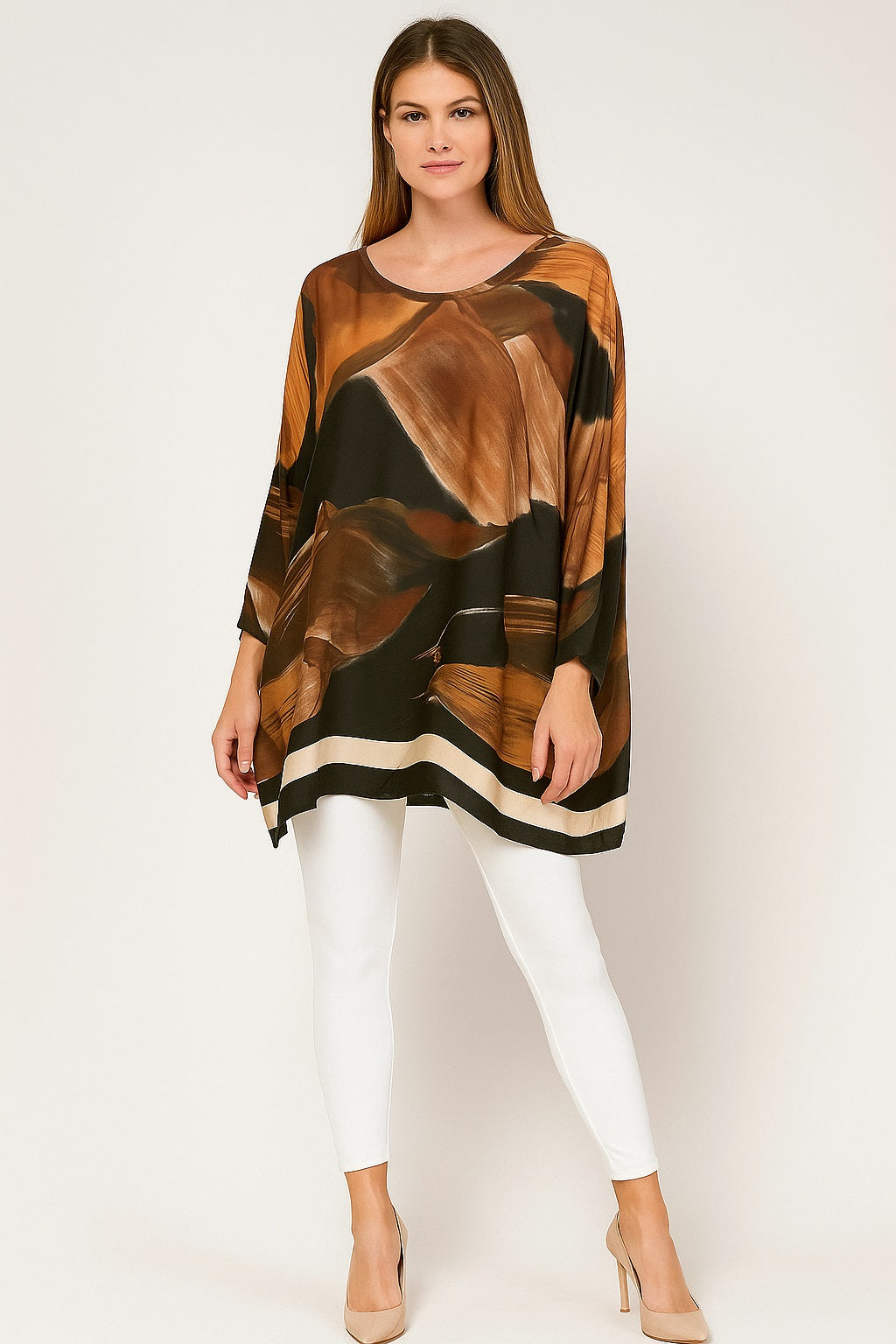 Upload image to gallery, Oversized Top with Matte Satin Finish - Italy
