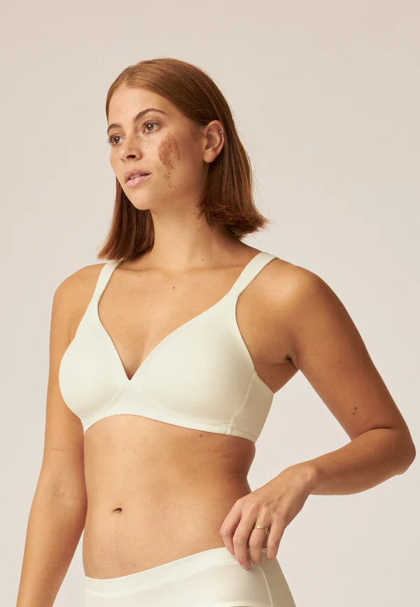 Charger l'image dans la galerie, Soutien-gorge T-shirt sans armatures avec bretelles rembourrées
