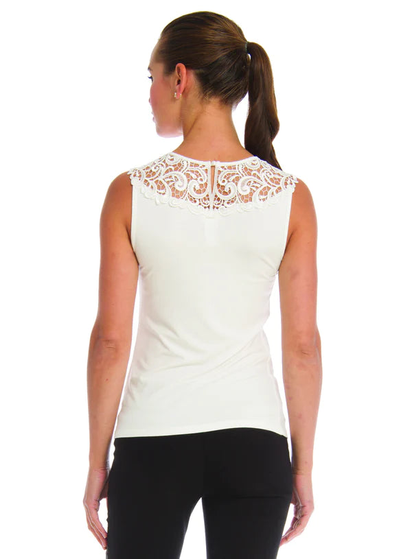 Upload image to gallery, Top camisole guipure with front/back guipure
