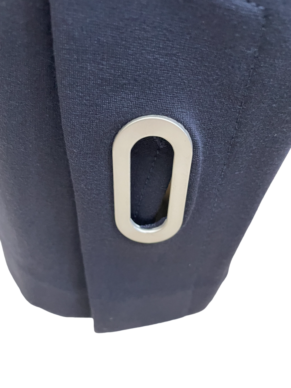 Upload image to gallery, Straight pull-on pants with side slit/ring
