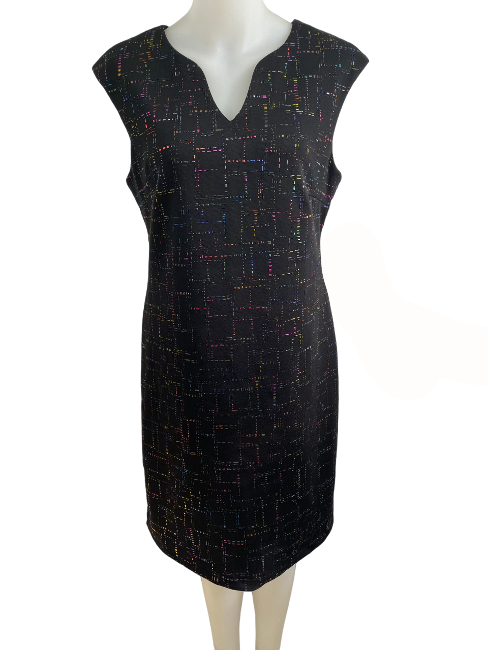 Classic straight textured dress