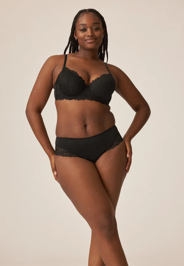 Charger l'image dans la galerie, Soutien-gorge à arm. doublé dentelle Naturana
