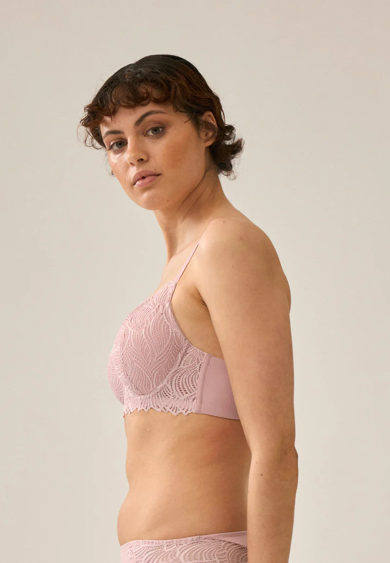 Upload image to gallery, Naturana lace lined arm bra
