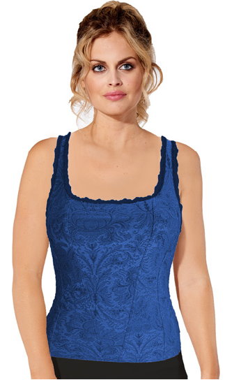 Charger l'image dans la galerie, Camisole corset en jacquard Florence
