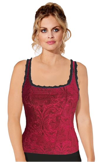 Charger l'image dans la galerie, Camisole corset en jacquard Florence
