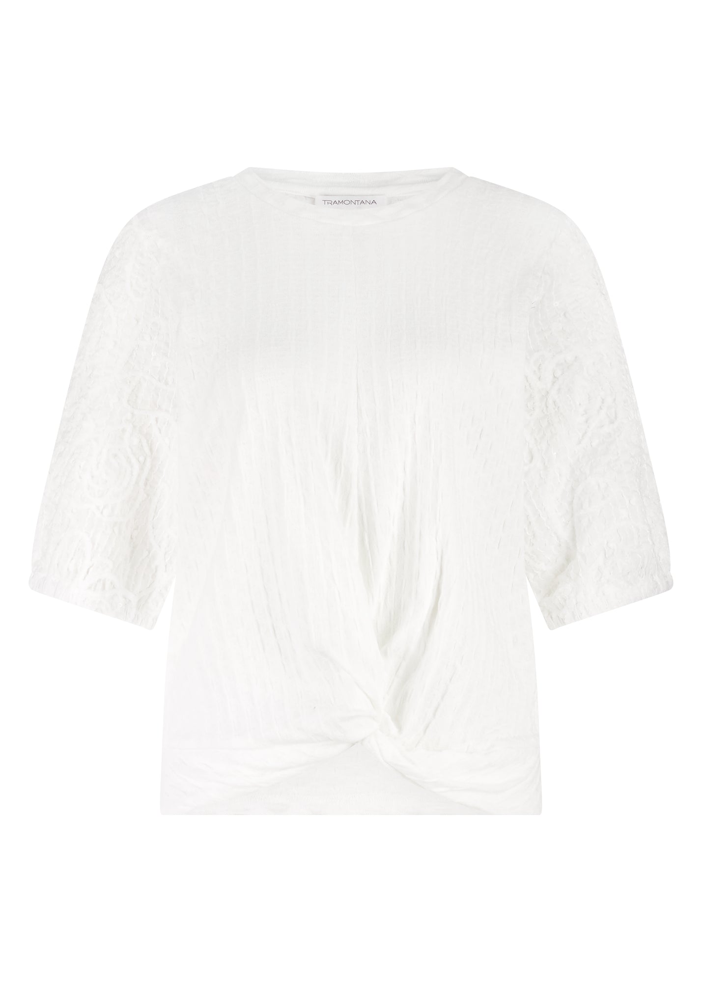 Upload image to gallery, Textured Top with Front Bow - Tramontana
