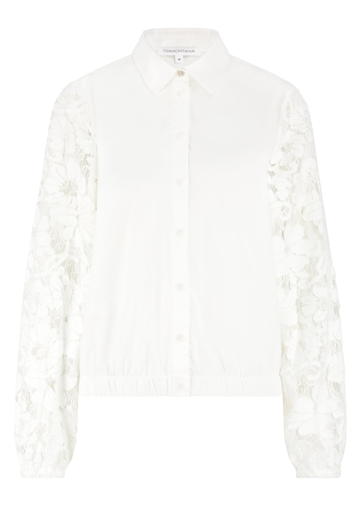 Load image in gallery, Lace Sleeve Jacket/Blouse - Tramontana
