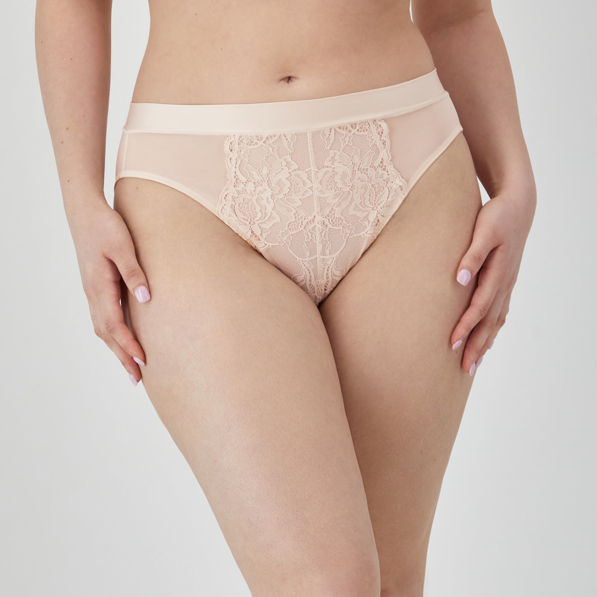 Charger l'image dans la galerie, Culotte taille basse dentelle/mesh - Bali
