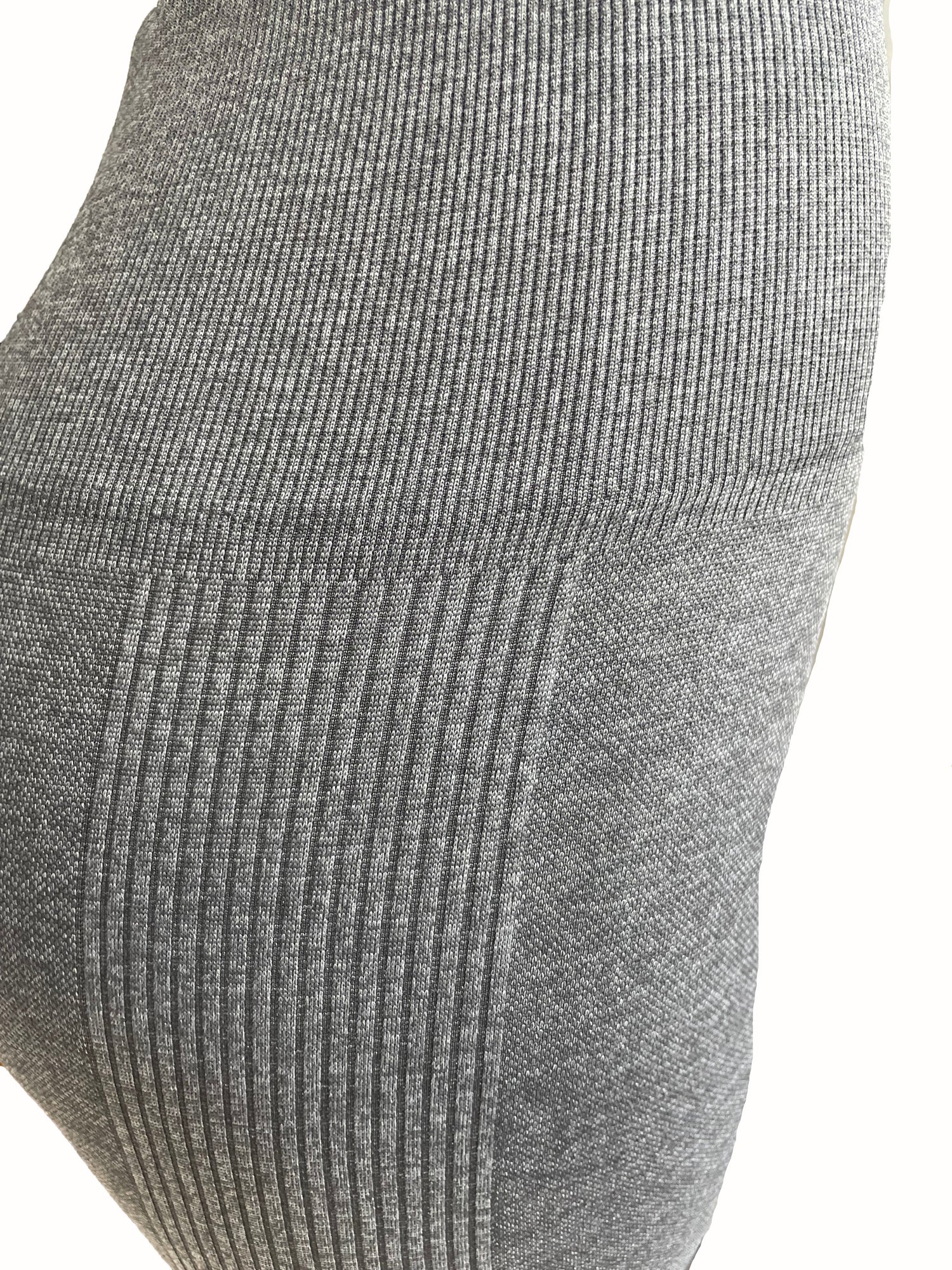 Charger l'image dans la galerie, Pantalon legging chiné à effet de rayures latérales
