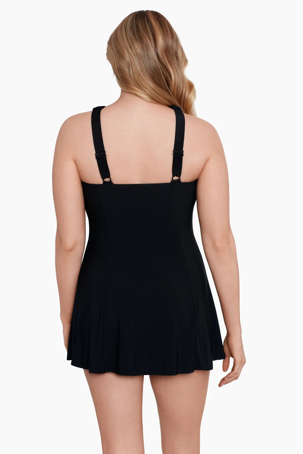 Charger l'image dans la galerie, Robe-maillot drapée croisée Night Gala
