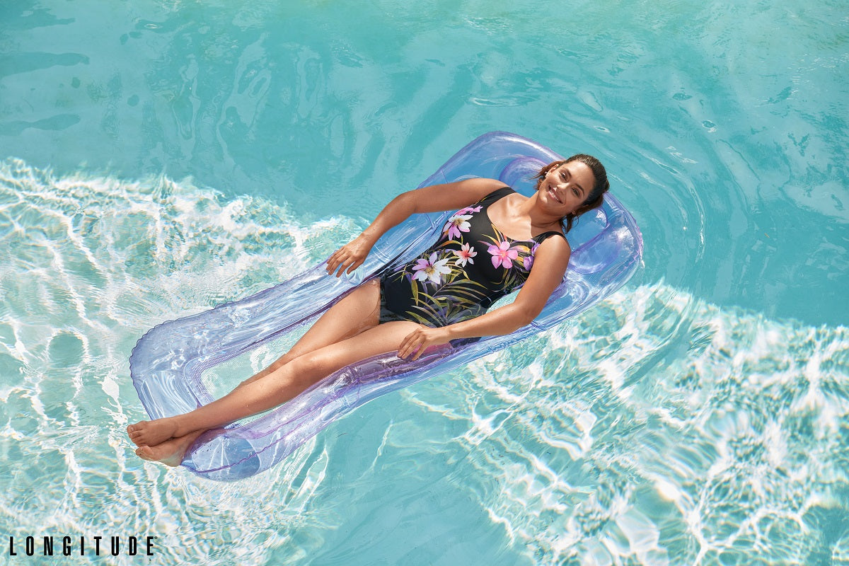 Upload image to gallery, Maillot 1pc imp. exotic flowers
