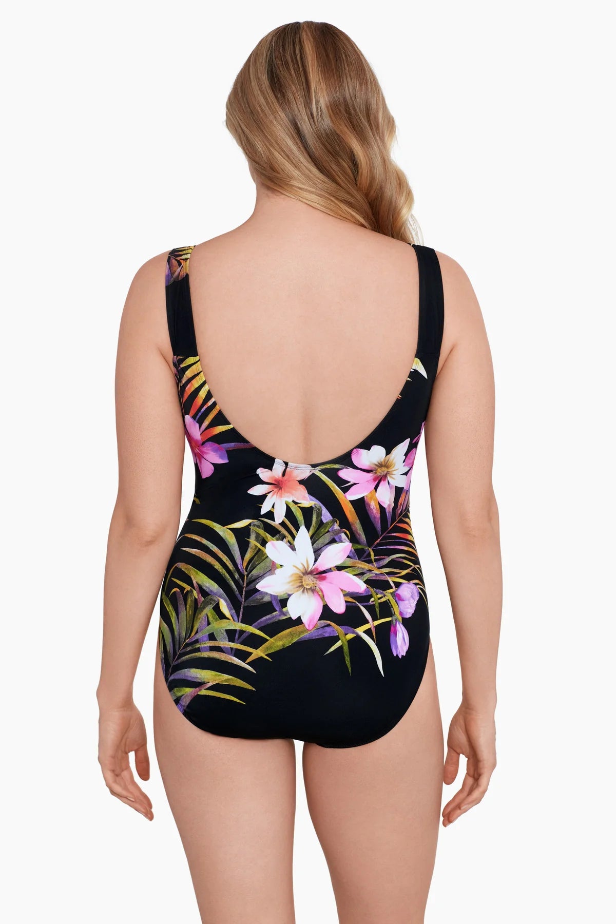 Upload image to gallery, Maillot 1pc imp. exotic flowers
