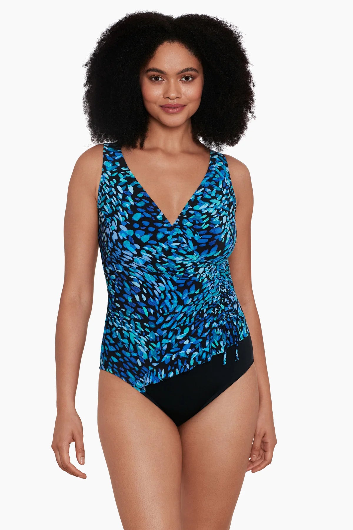 Upload image to gallery, Maillot 1pc fauxkini Petals Apart
