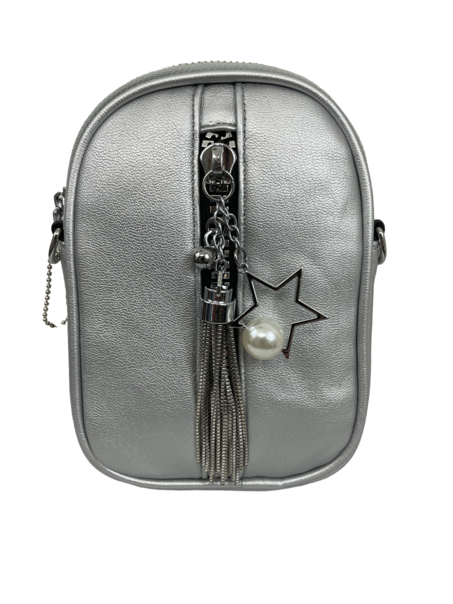Upload image to gallery, Small bag size with decorative fringe, pearl and star

