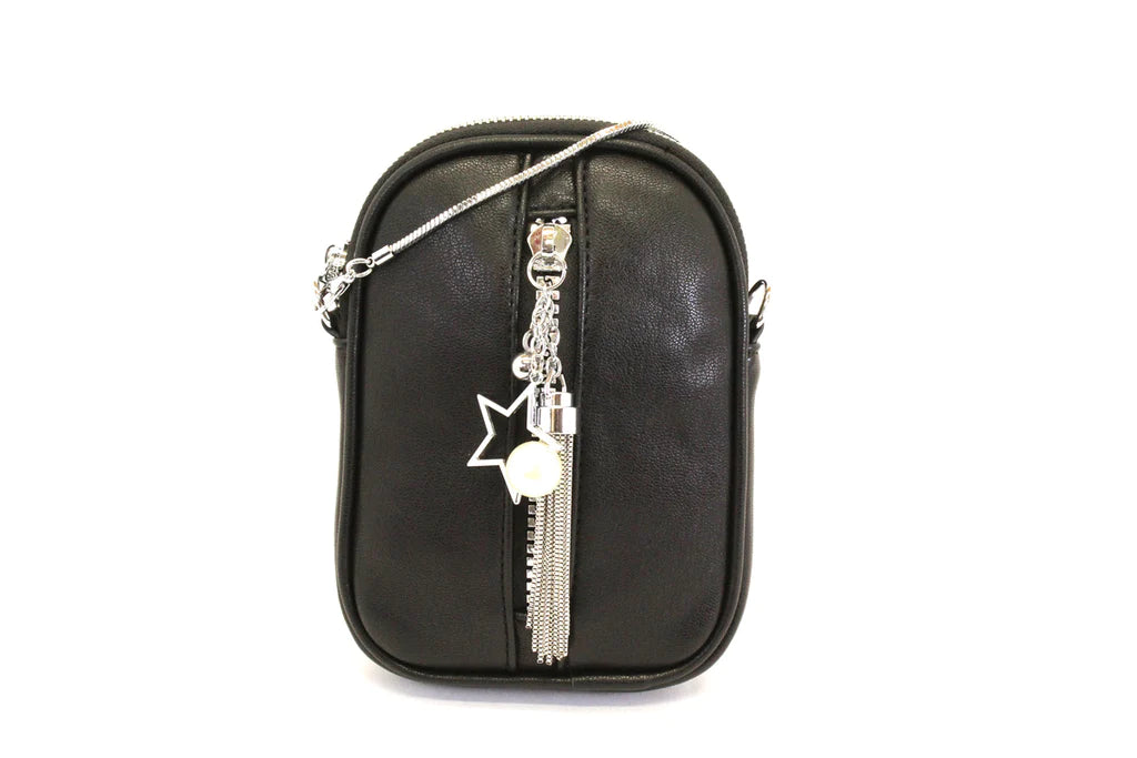 Upload image to gallery, Small bag size with decorative fringe, pearl and star
