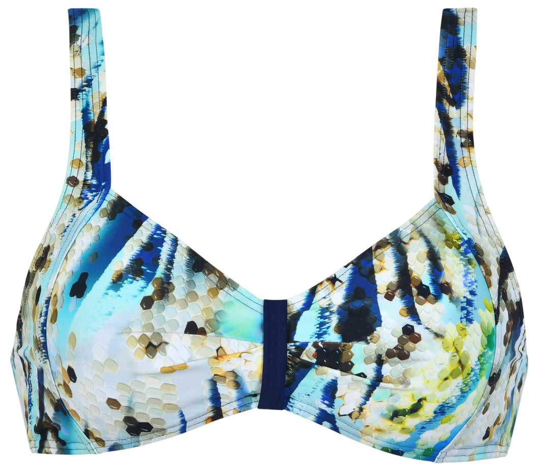Haut de maillot séparé imp. Oasis de l'océan