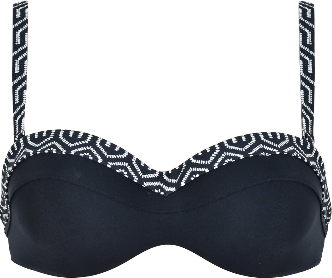 2-tone bandeau Top - Naturana