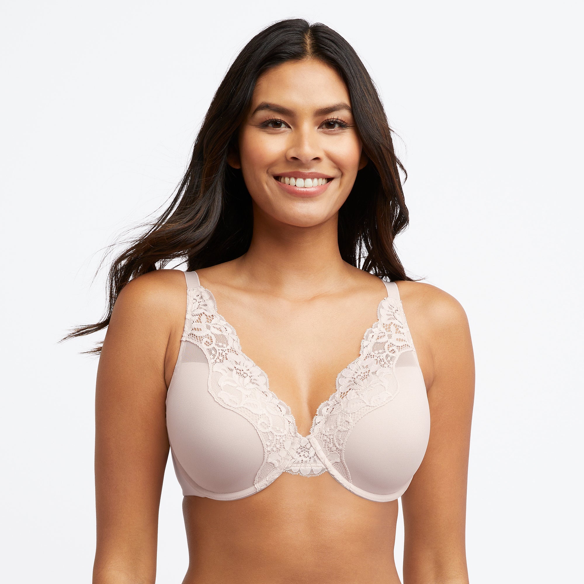 Charger l'image dans la galerie, Soutien-gorge doublé dentelle bretelles convertibles
