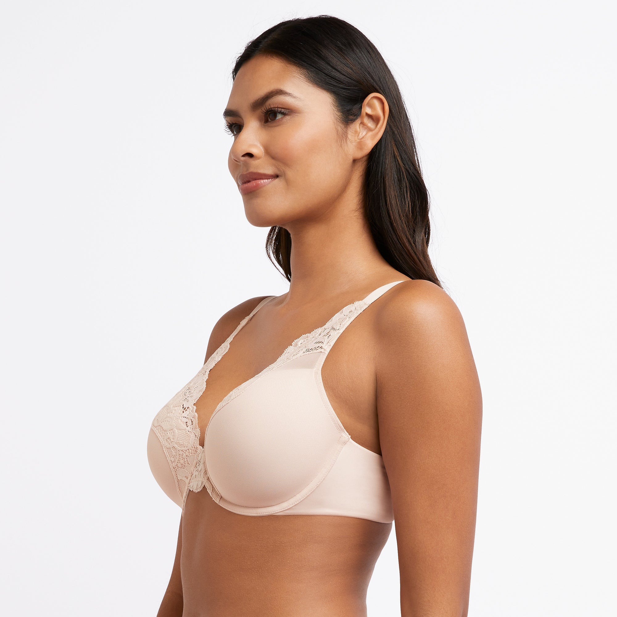 Charger l'image dans la galerie, Soutien-gorge doublé dentelle bretelles convertibles
