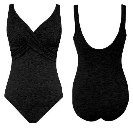 Load image in gallery, Krinkle 1pc Double-breasted Swimsuit - Best Chlorine Resistance
