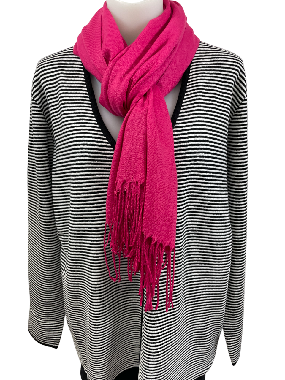 Charger l'image dans la galerie, Foulard uni pashmina
