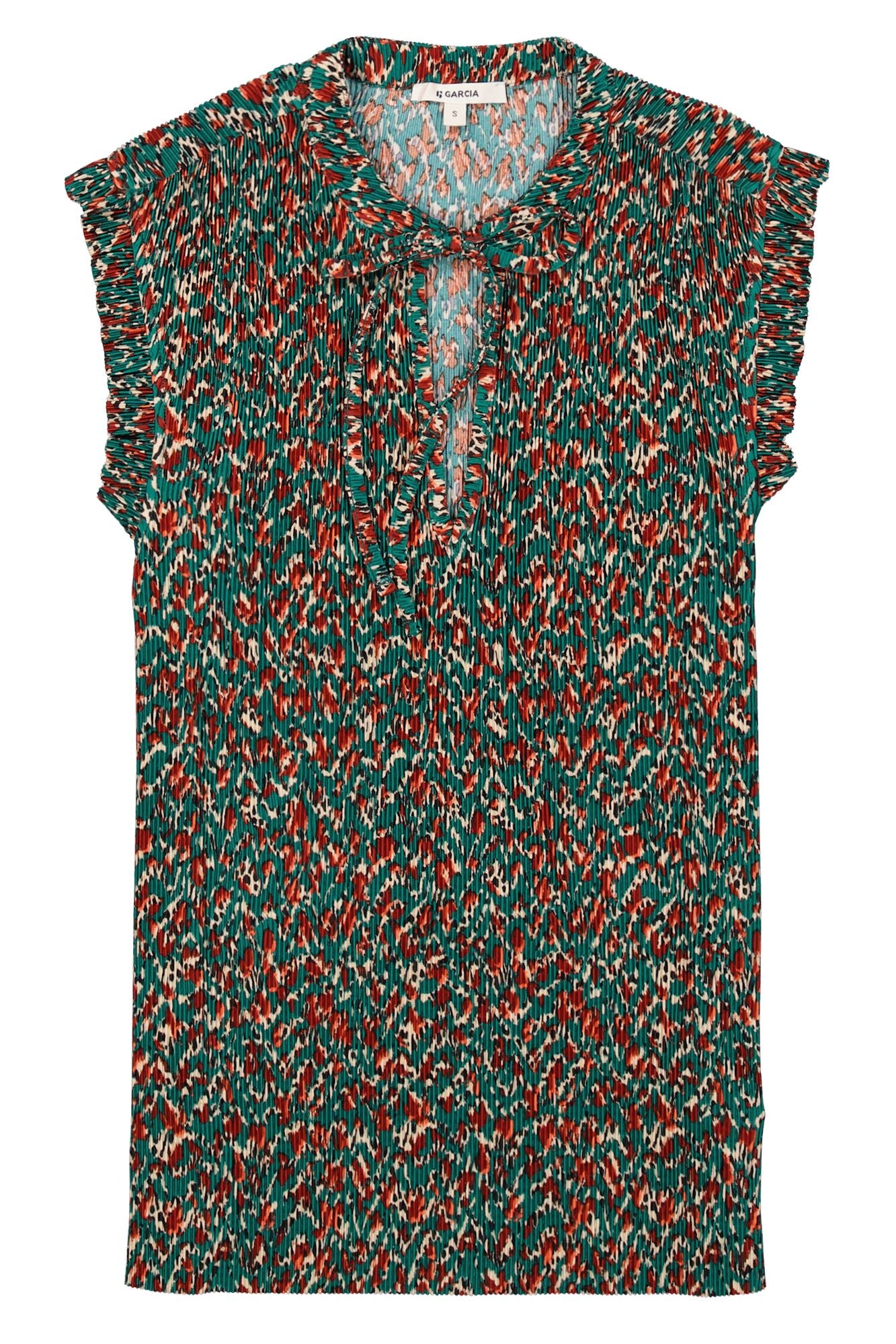 Upload image to gallery, Sleeveless Top with frills
