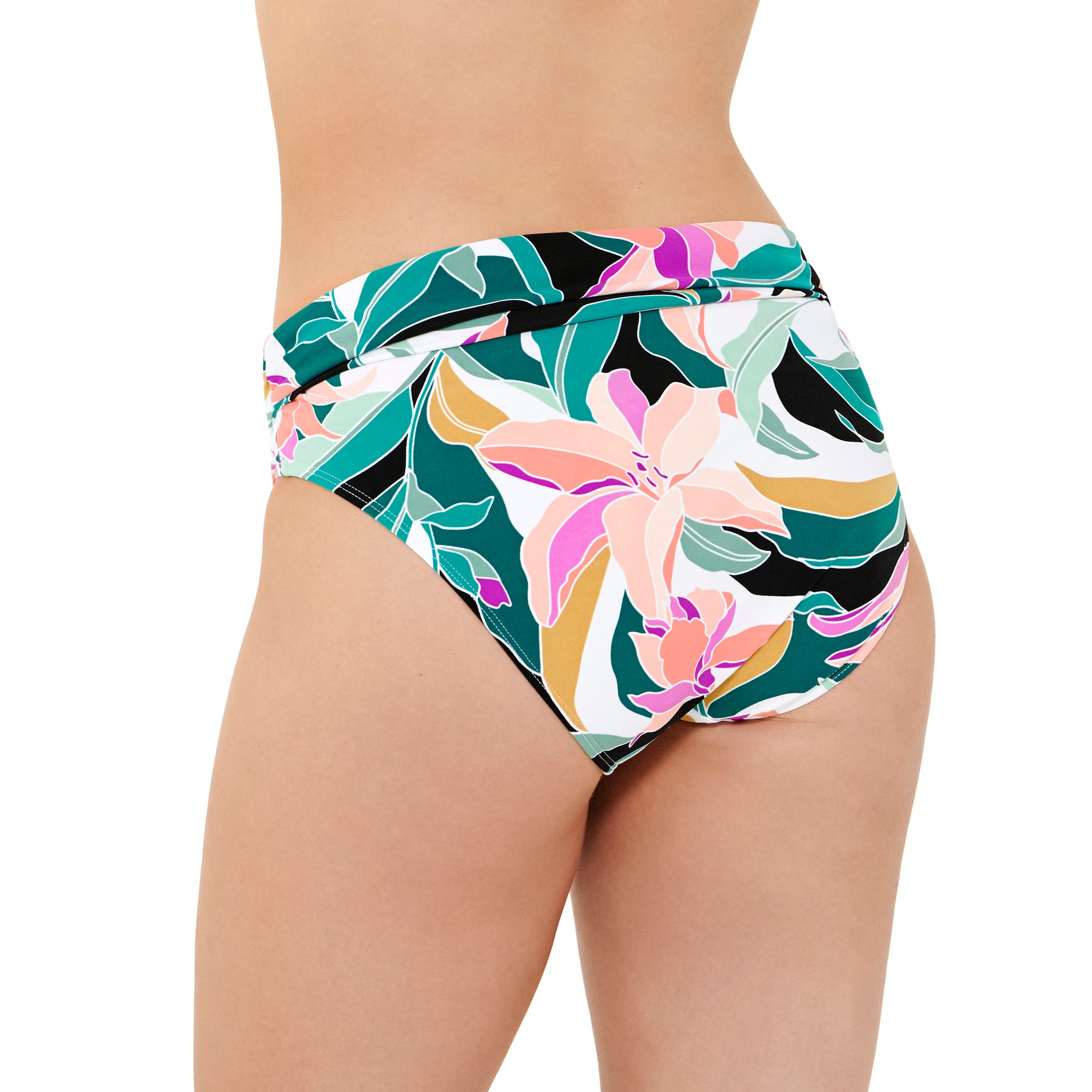 Charger l'image dans la galerie, Bas de maillot culotte imprimée exotique - séparé
