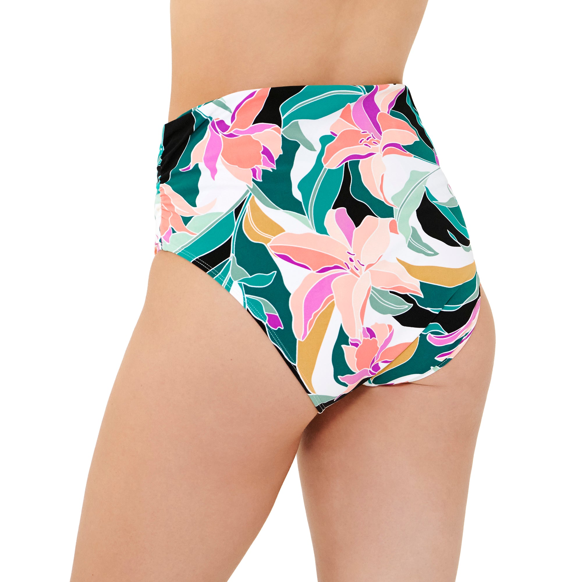 Charger l'image dans la galerie, Bas de maillot culotte imprimée exotique - séparé
