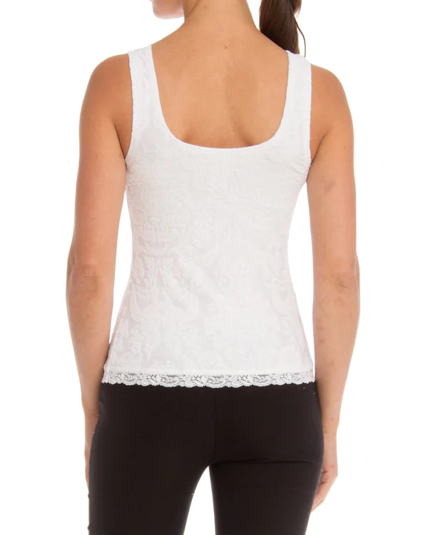 Upload image to gallery, Textured lace-finished corset camisole
