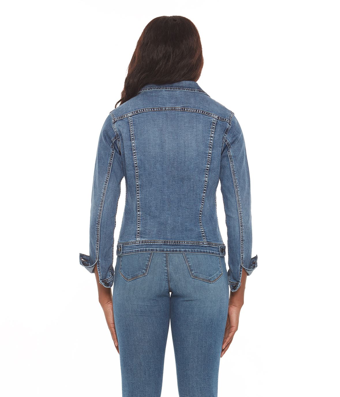 Charger l'image dans la galerie, Veste classique en jean extensible - Lola Jeans
