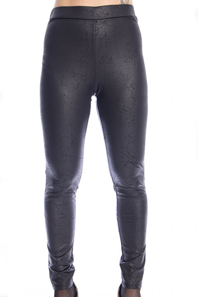 Upload image to gallery, Stretch textured ''vegan'' leather legging pants - Michael Tyler

