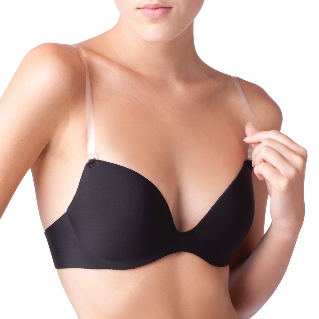 3/8" regular clear straps (1 pair)