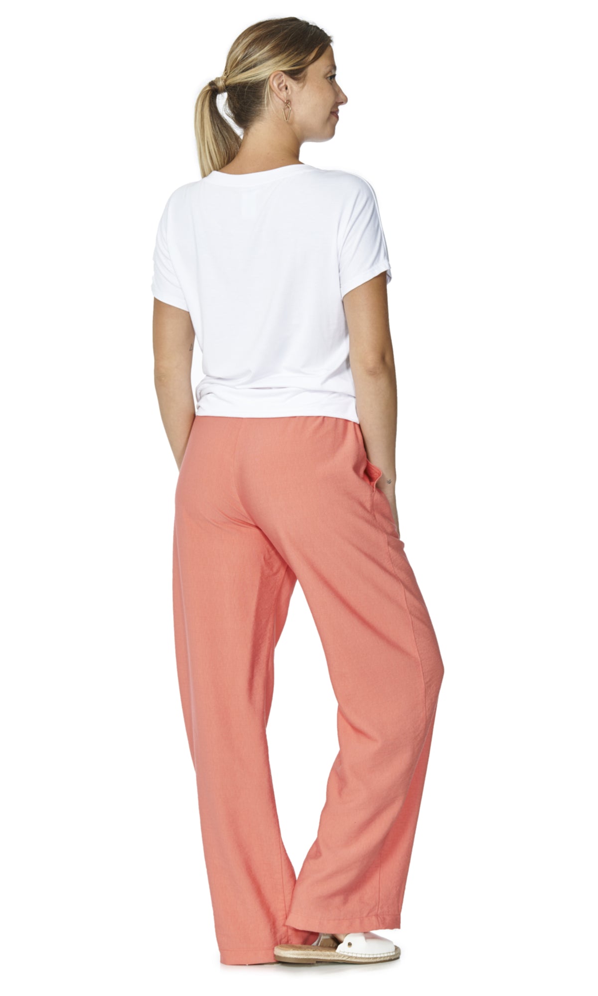 Charger l'image dans la galerie, Pantalon tout aller style lin
