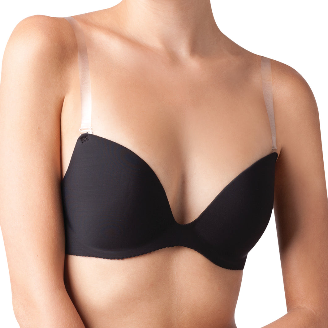5/8" wide transparent straps (1 pair)