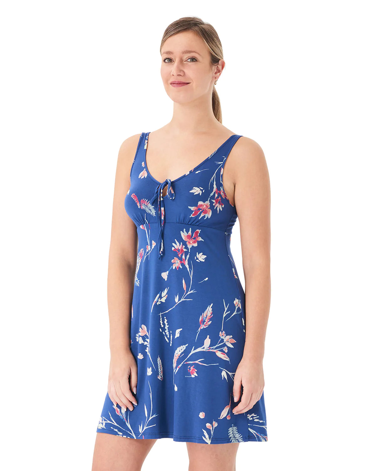 Charger l'image dans la galerie, Nuisette Kyoko imprimée de fleurs
