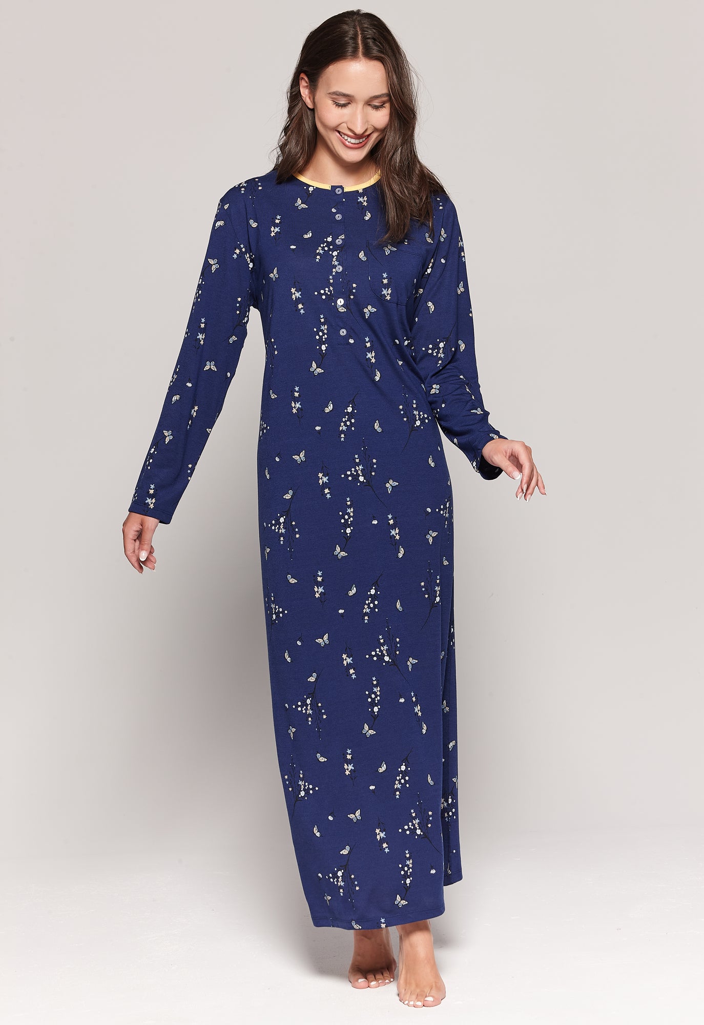 Charger l'image dans la galerie, Robe nuit longue fleurie
