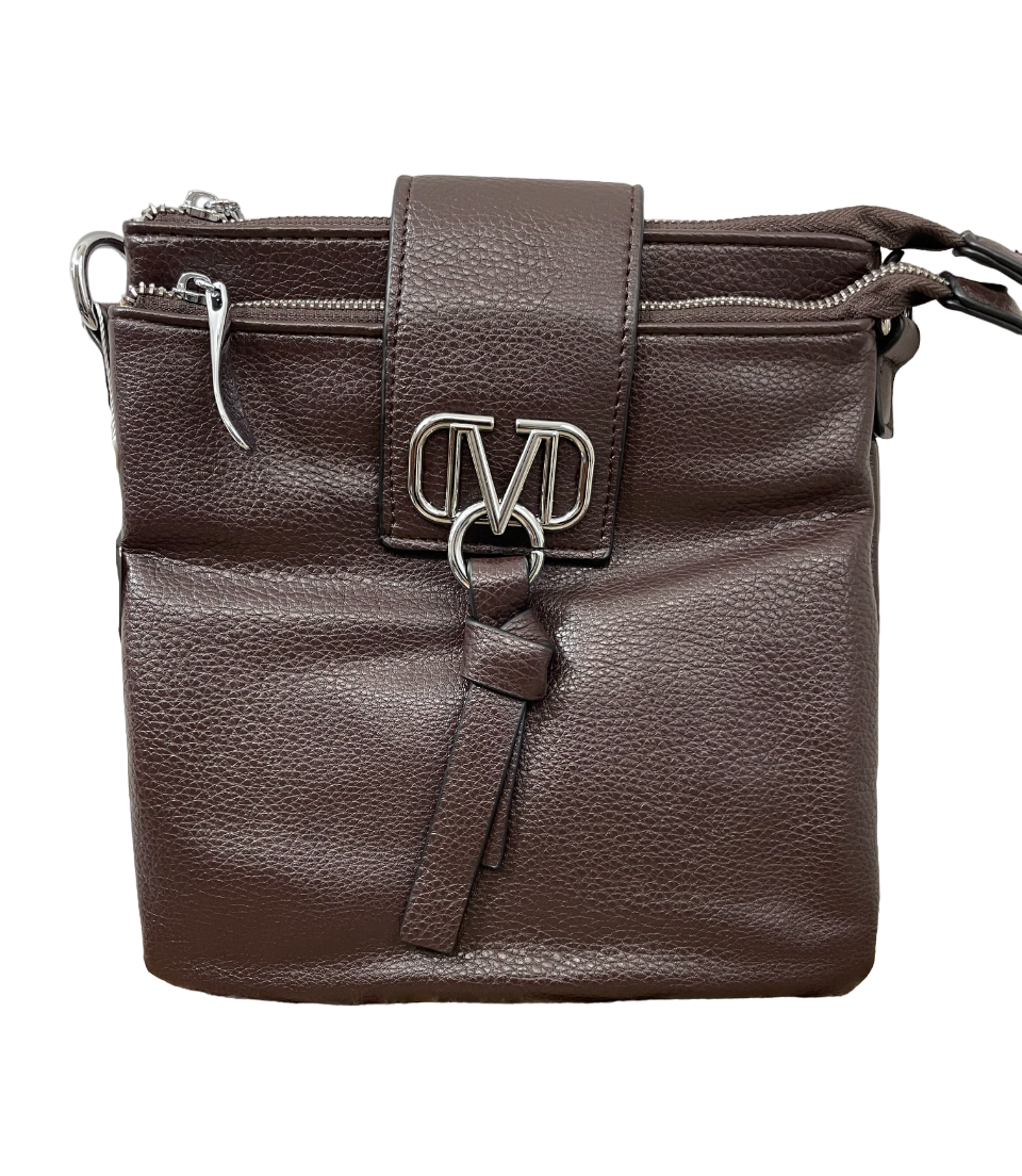 Charger l'image dans la galerie, Sac à main bandoulière au logo Manoccio avec frange
