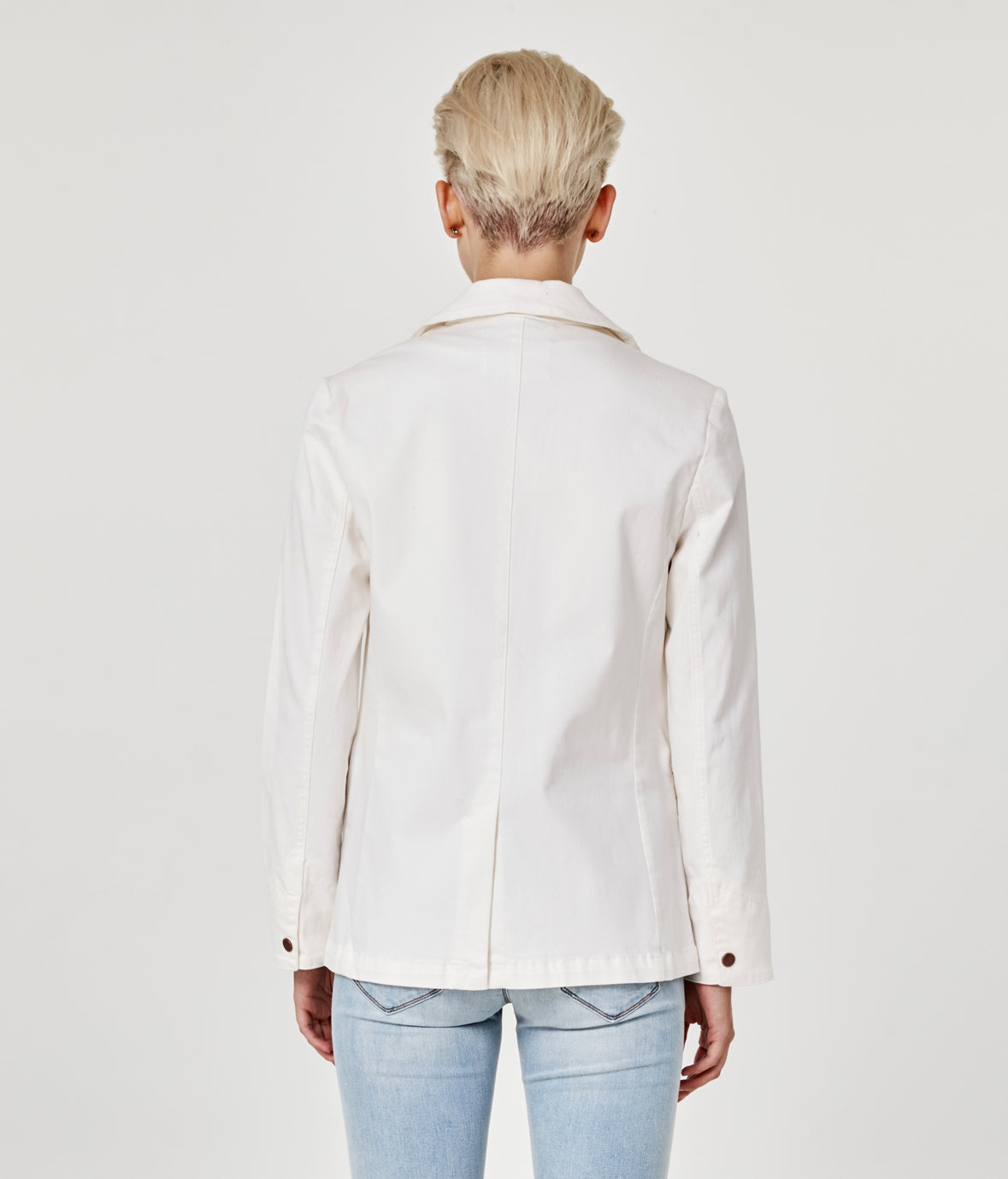 Upload image to gallery, Stretch denim jacket-blazer
